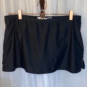 Swim suit skirt black